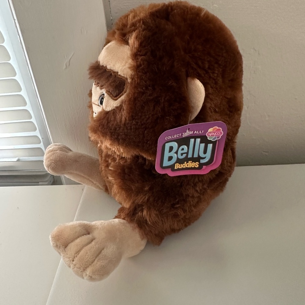 Nanco 7" Belly Buddy Big Foot Plush Toy - Picture 3 of 6